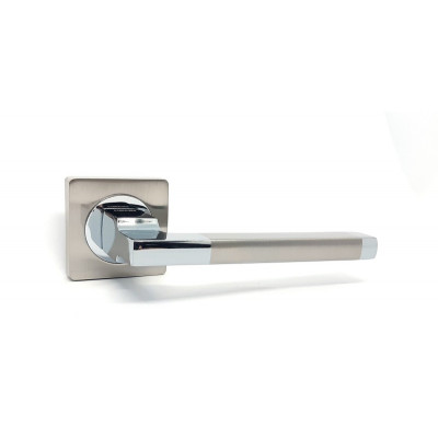 Дверная ручка KEDR R08.180-AL-SN/CP(квадратная)