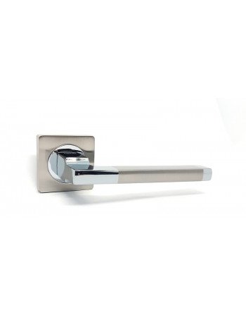 Дверна ручка KEDR R08.180-AL-SN/CP (квадратна)