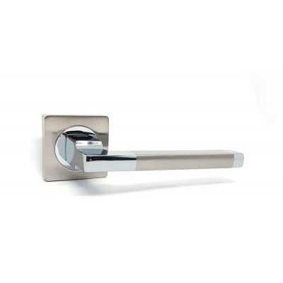 Дверная ручка KEDR R08.180-AL-SN/CP(квадратная)