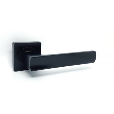 Ручка на розетте KEDR R08.144-AL-Black mat