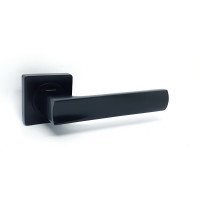 Ручка на розеті KEDR R08.144-AL-Black mat