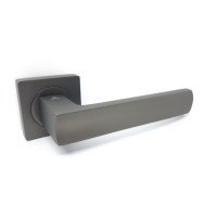 Ручка на розетте KEDR R08.144-AL-Graffit (квадратная)