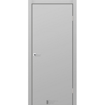 Двери KFD модель Simpli Loft 01 (Светло-серый супермат) глухое