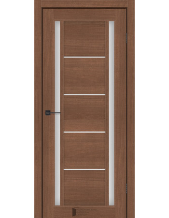 Міжкімнатні двері KFD модель Pandora колір Вільха Італійська NEW скло сатин або чорне