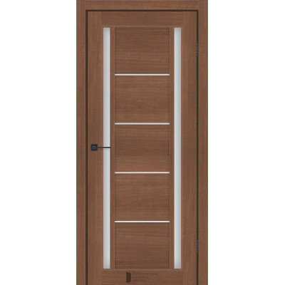 Міжкімнатні двері KFD модель Pandora колір Вільха Італійська NEW скло сатин або чорне