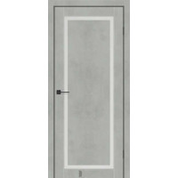 Двери КФД модель PRESTIGE 6 Альба Лайн (PVC) стекло Сатин или стекло BLK черное