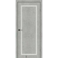 Двері КФД модель PRESTIGE 6 Альба Лайн (PVC) скло Сатин або скло BLK чорне