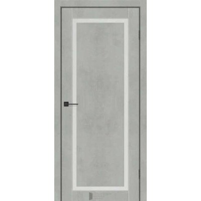 Двері КФД модель PRESTIGE 6 Альба Лайн (PVC) скло Сатин або скло BLK чорне