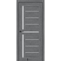 Межкомнатные двери KFD модель Sunrise (Бук Графит) стекло Сатин или стекло BLK Черное