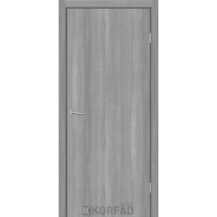 Двері Korfad Express модель Corner Ясень Сталевий глуха