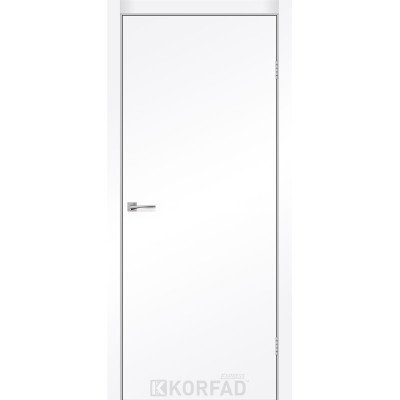 Двері Korfad Express модель Corner Білий мат кристал глухе