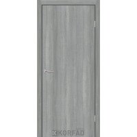 Двері Korfad Express модель Corner Ясень Сталевий глуха