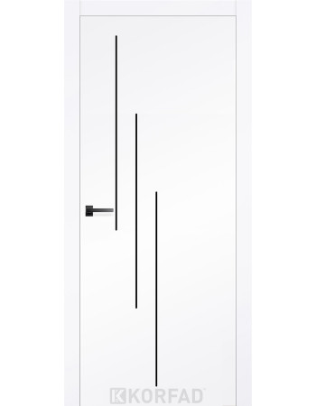 Міжкімнатні двері Asati Біла емаль Korfad Excellence