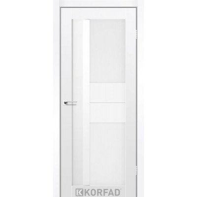 Межкомнатные двери Корфад Коллекция ALIANO Модель AL-05 (Super PET Аляска) Сатин белый