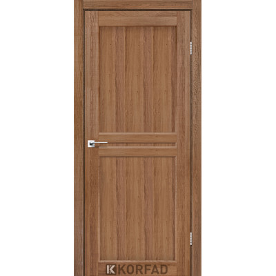 Межкомнотные двери Корфад Коллекция MILANO Модель ML-01 (Дуб браш) 