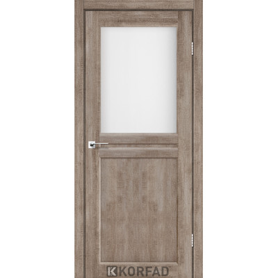 Межкомнотные двери Корфад Коллекция MILANO Модель ML-03 (Эш-вайт) 