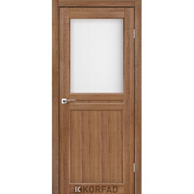 Межкомнотные двери Корфад Коллекция MILANO Модель ML-03 (Дуб браш) 