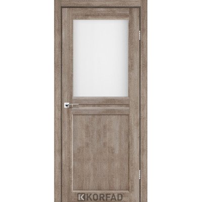 Межкомнотные двери Корфад Коллекция MILANO Модель ML-03 (Эш-вайт) 