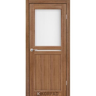 Межкомнотные двери Корфад Коллекция MILANO Модель ML-04 (Дуб браш) 