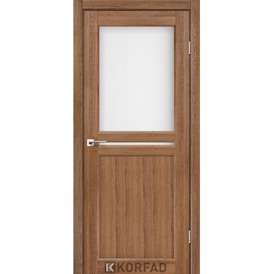 Межкомнотные двери Корфад Коллекция MILANO Модель ML-04 (Дуб браш) 