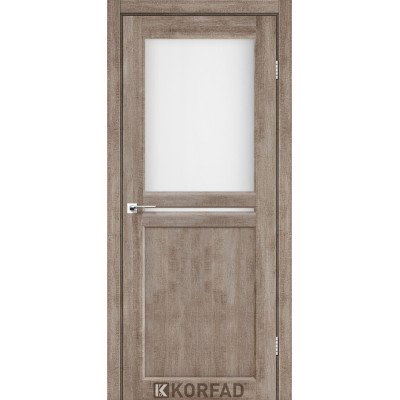 Межкомнотные двери Корфад Коллекция MILANO Модель ML-04 (Эш-вайт) 