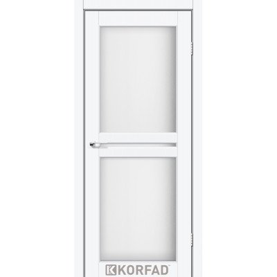 Міжкімнатні Двері Корфад Колекція MILANO Модель ML-05 (Білий перламутр) 