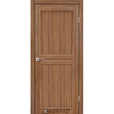 Межкомнотные двери Корфад Коллекция MILANO Модель ML-01 (Дуб браш) 