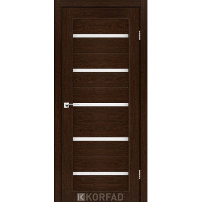 Межкомнатные двери Корфад Коллекция PORTO Модель PR-02 (Венге)