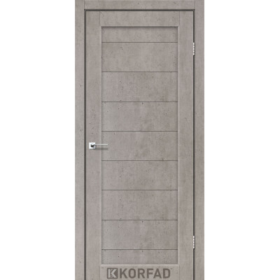 Межкомнотные двери Корфад Коллекция PORTO Модель PR-05 (Лайт бетон)