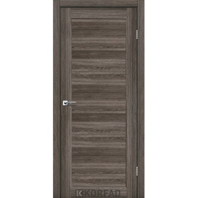 Межкомнатные двери Корфад Коллекция PORTO Модель PR-05 (Дуб грей) 
