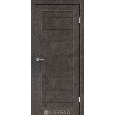 Межкомнотные двери Корфад Коллекция PORTO Модель PR-05 (Лофт бетон)