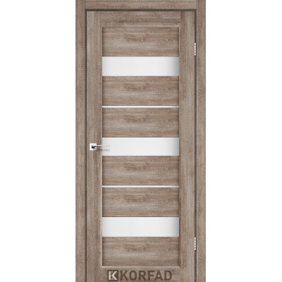 Межкомнотные двери Корфад Коллекция PORTO Модель PR-12 (Эш-вайт)