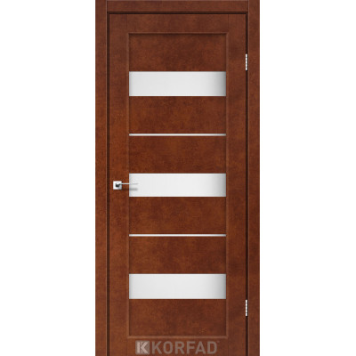 Межкомнотные двери Корфад Коллекция PORTO Модель PR-12 (Сталь кортэн)
