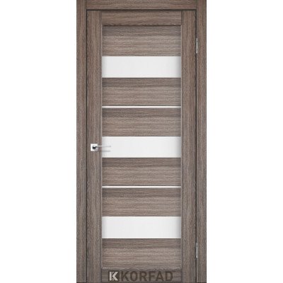 Міжкімнатні двері Корфад Колекція PORTO Модель PR-12 (Дуб грей)