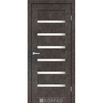 Межкомнатные двери Корфад Коллекция PORTO Модель PR-01 (Лайт бетон)