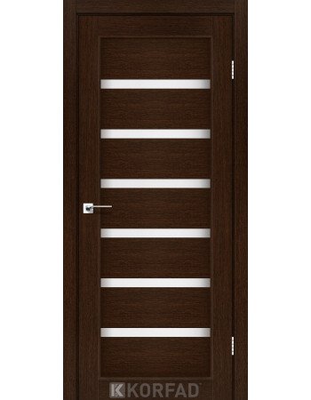 Межкомнатные двери Корфад Коллекция PORTO Модель PR-01 (Венге)