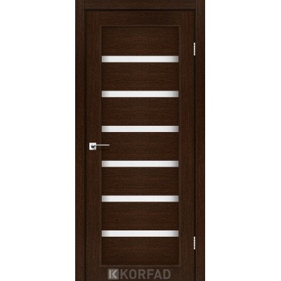 Межкомнатные двери Корфад Коллекция PORTO Модель PR-01 (Венге)
