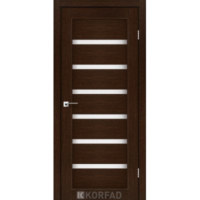 Межкомнатные двери Корфад Коллекция PORTO Модель PR-01 (Венге)