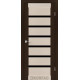 Межкомнотные двери Корфад Коллекция PORTO COMBI DELUXE Модель PCD-01 (комбинированный дуб белёный/венге) 