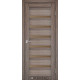 Межкомнотные двери Корфад Коллекция PORTO DELUXE Модель PD-01 (Дуб грей) с бронзовым стеклом