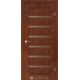 Межкомнотные двери Корфад Коллекция PORTO DELUXE Модель PD-01 (Сталь кортэн) с бронзовым стеклом