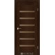 Межкомнотные двери Корфад Коллекция PORTO DELUXE Модель PD-01 (Венге) с бронзовым стеклом