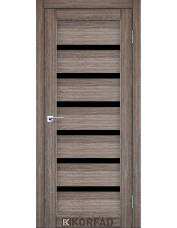 Межкомнотные двери Корфад Коллекция PORTO DELUXE Модель PD-01 (Дуб грей) 