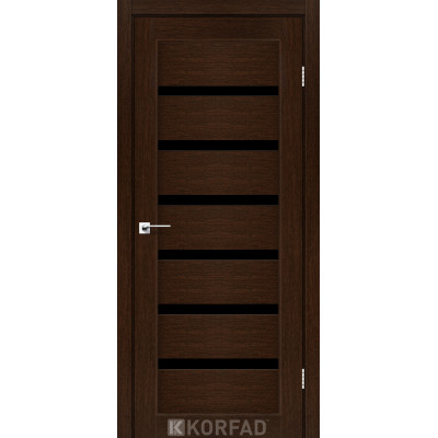 Межкомнотные двери Корфад Коллекция PORTO DELUXE Модель PD-01 (Венге)
