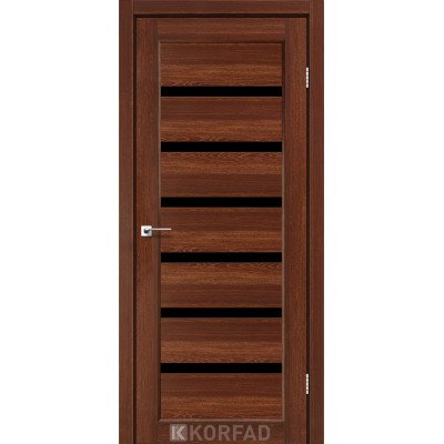 Міжкімнатні Двері Корфад Колекція PORTO DELUXE Модель PD-01 (Горіх)