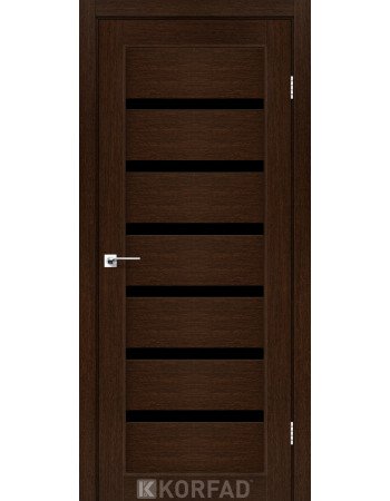 Межкомнотные двери Корфад Коллекция PORTO DELUXE Модель PD-01 (Венге)