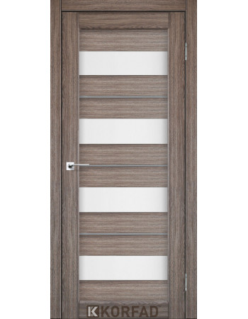 Межкомнотные двери Корфад Коллекция PORTO DELUXE Модель PD-02 (Дуб грей) 