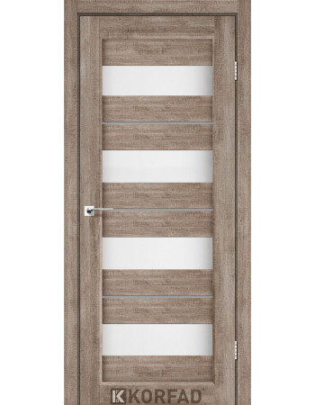 Межкомнотные двери Корфад Коллекция PORTO DELUXE Модель PD-02 (Эш-вайт) 