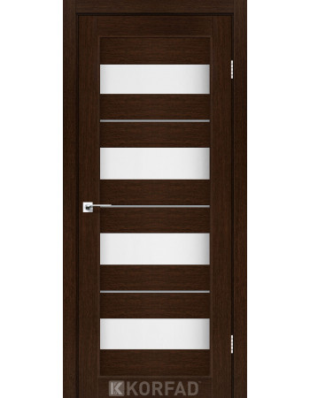 Межкомнотные двери Корфад Коллекция PORTO DELUXE Модель PD-02 (Венге)