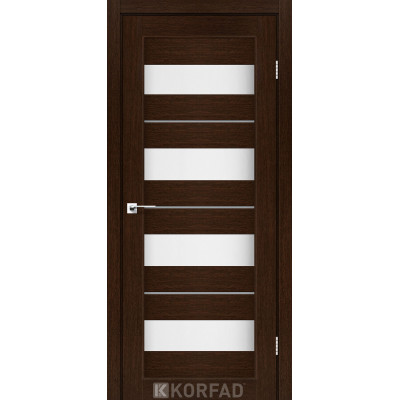 Межкомнотные двери Корфад Коллекция PORTO DELUXE Модель PD-02 (Венге)